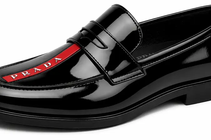Formal shoe after professional cleaning