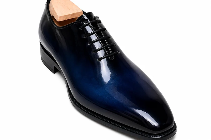 Casual shoe after professional cleaning
