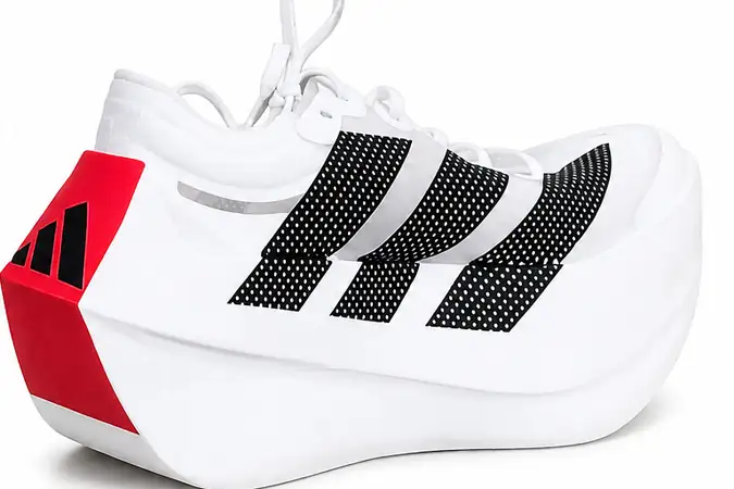 Sports shoe after professional cleaning