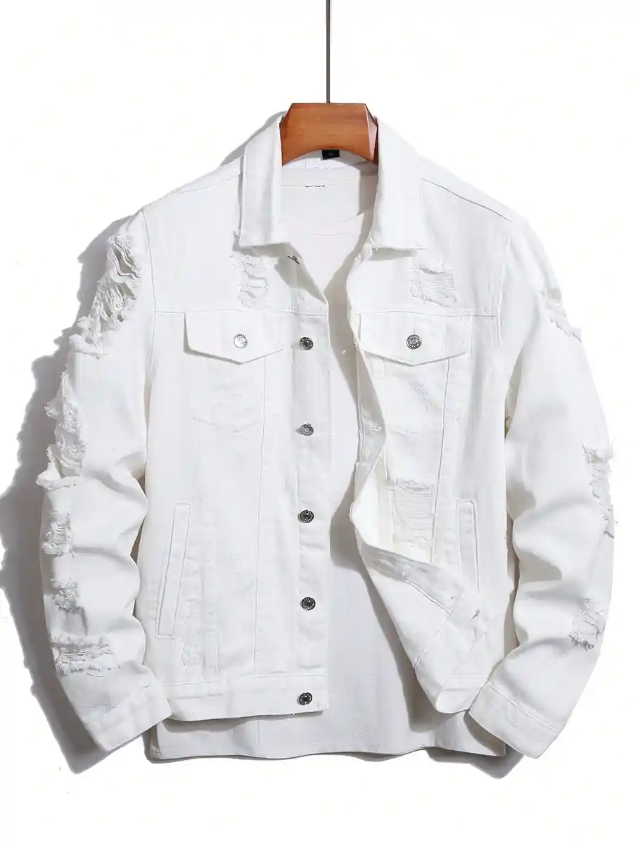 Leather jacket after professional recolouring