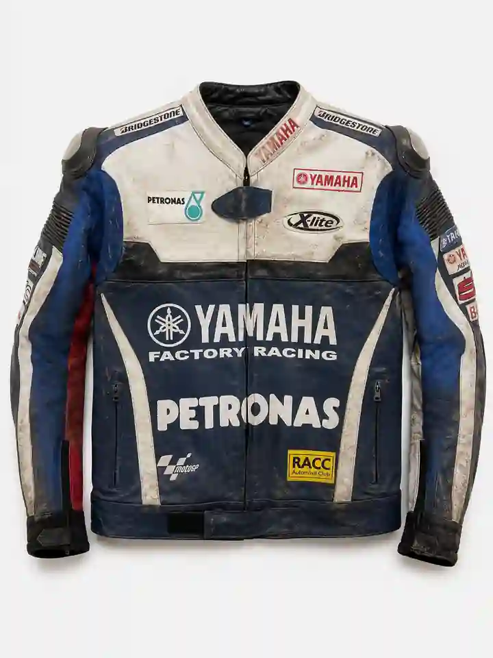 Riding jacket before professional cleaning in Bangalore
