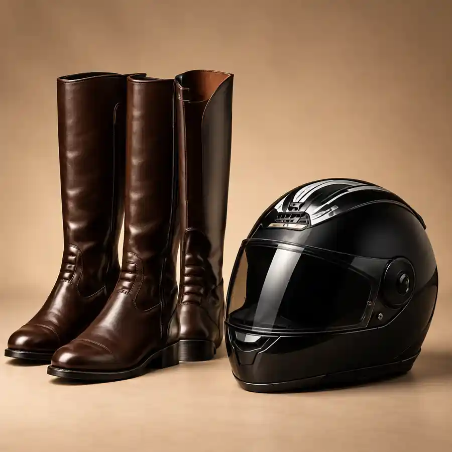 Premium riding boots and riding gear care