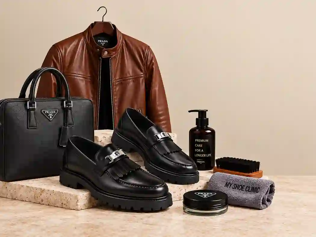 Premium footwear bag and jacket specialist care