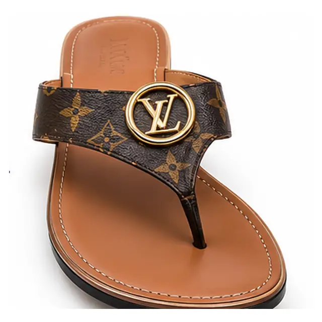 Sandal leather after professional repair