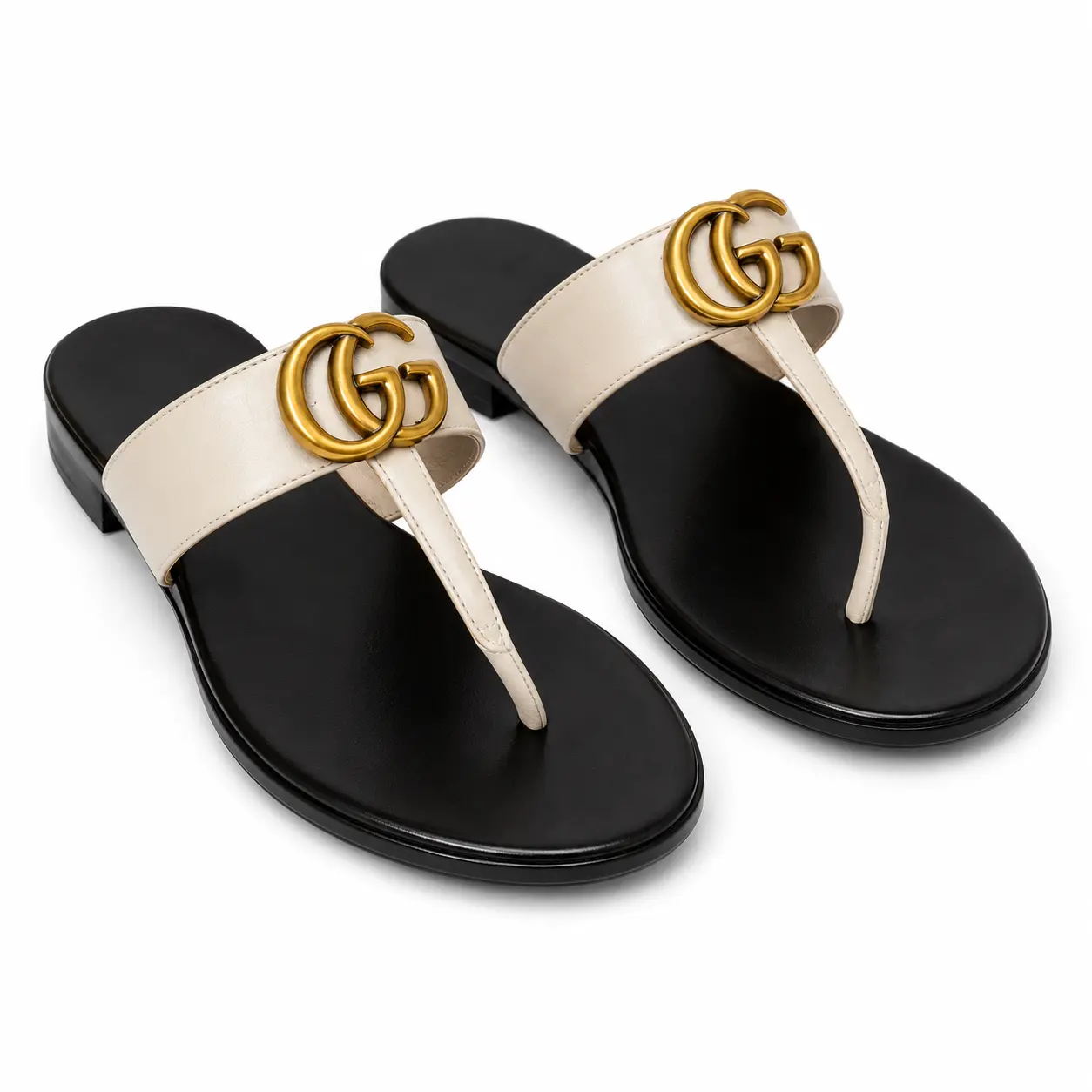 Sandal after strap repair and replacement