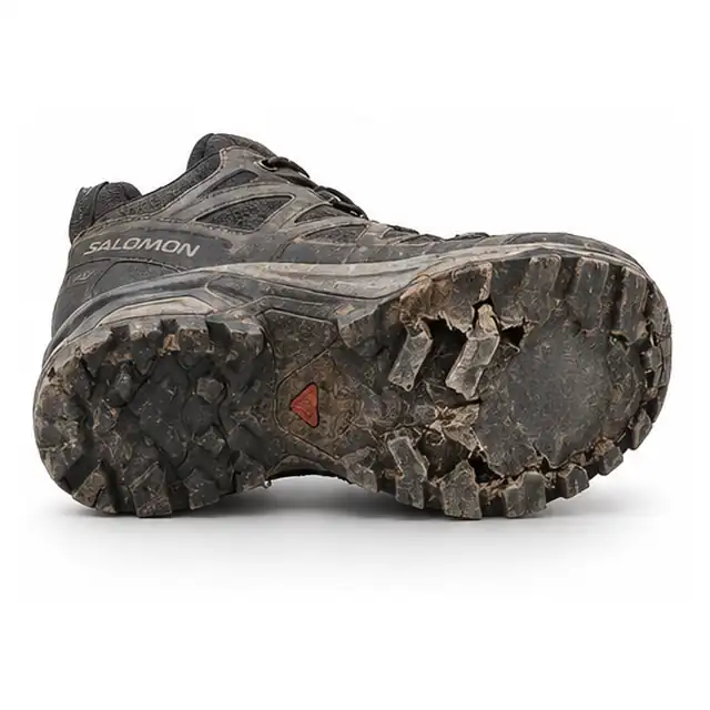 Trekking shoe before sole replacement in Bangalore